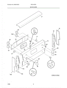 03 - Backguard parts for Crosley Range BEC212ES3 from AppliancePartsPros.com