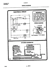 08 - Wiring Diagram parts for Frigidaire Freezer UL5000ECW2 from AppliancePartsPros.com