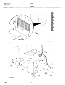 05 - System parts for Frigidaire Freezer ER146 from AppliancePartsPros.com