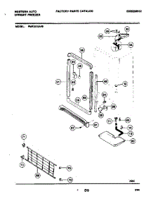 05 - Cabinet parts for Frigidaire FMR3615A49 from AppliancePartsPros.com