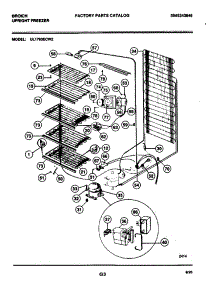 07 - System parts for Frigidaire Freezer UL1793ECW2 from AppliancePartsPros.com