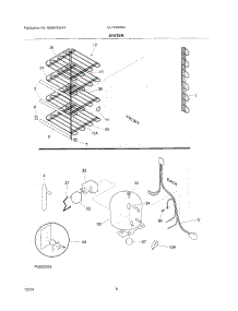 07 - System parts for Frigidaire Freezer UL1793CA4 from AppliancePartsPros.com