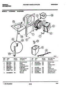 04 - Condenser parts for Frigidaire Freezer GDH40E4 from AppliancePartsPros.com