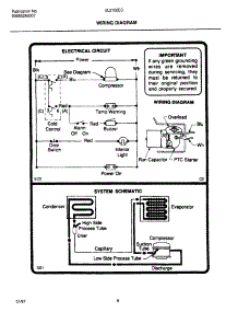 08 - Wiring Diagram parts for Frigidaire Freezer UL2100ECW0 from AppliancePartsPros.com