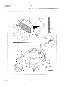 05 - System parts for Frigidaire Freezer VV2013 from AppliancePartsPros.com