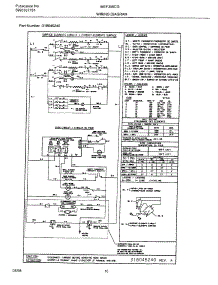 10 - Wiring Diagram parts for Frigidaire Range MEF367CGB1 from AppliancePartsPros.com