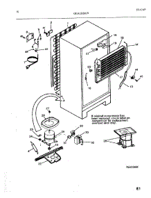09 - System parts for Frigidaire Freezer GEA1310A19 from AppliancePartsPros.com