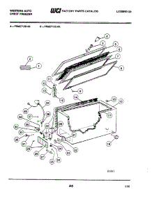 03 - Door / Cabinet / System parts for Frigidaire Freezer FRM2715C-88 from AppliancePartsPros.com