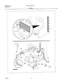 05 - System parts for Frigidaire Freezer ER1412 from AppliancePartsPros.com