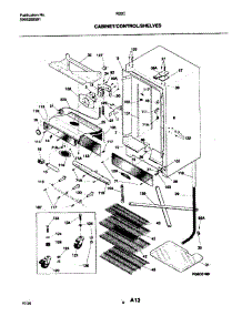05 - Cabinet / Control / Shelves parts for Frigidaire Refrigerator R22CW3 from AppliancePartsPros.com