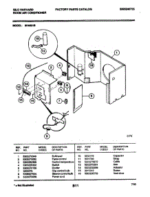 04 - Control Parts parts for Frigidaire 8HA80B from AppliancePartsPros.com
