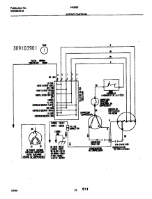 12 - Wiring Diagram parts for Frigidaire Air Conditioner HA80B from AppliancePartsPros.com