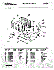 06 - Compressor parts for Frigidaire 7HA702 from AppliancePartsPros.com
