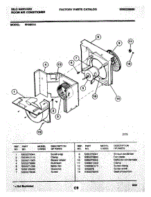 05 - Motor / Fan parts for Frigidaire 6HA601A from AppliancePartsPros.com