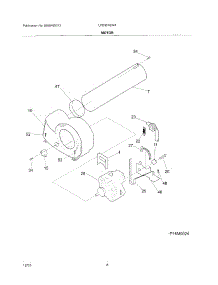 09 - Motor parts for Frigidaire Dryer LFD301GW4 from AppliancePartsPros.com