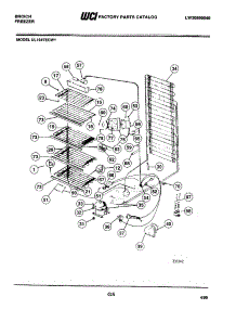 07 - System parts for Frigidaire Freezer UL1647ECW1 from AppliancePartsPros.com