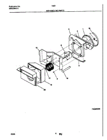 07 - Air Handling Parts parts for Frigidaire Air Conditioner HA51A from AppliancePartsPros.com