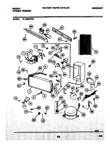 07 - System parts for Frigidaire Freezer UL1950ECW4 from AppliancePartsPros.com
