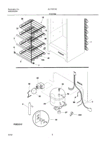07 - System parts for Frigidaire Freezer UL1793CA2 from AppliancePartsPros.com