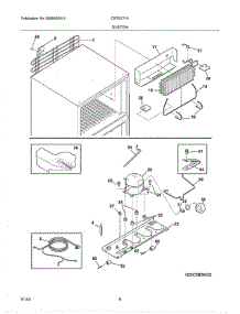 09 - System parts for Crosley Refrigerator CRTE171AW1 from AppliancePartsPros.com