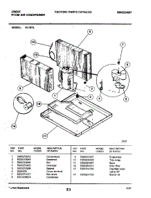 06 - Compressor parts for Frigidaire Vacuum 15-187A from AppliancePartsPros.com