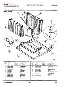 06 - Compressor parts for Frigidaire 15-082A from AppliancePartsPros.com
