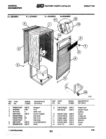 02 - Wrapper parts for Frigidaire Freezer GDH40E2 from AppliancePartsPros.com
