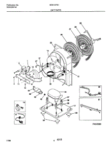 05 - Unit Parts parts for Frigidaire Dehumidifier MDH15FN1 from AppliancePartsPros.com