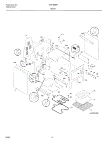 05 - Body parts for Frigidaire Range MEF365BHW3 from AppliancePartsPros.com