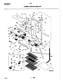 05 - Cabinet / Control / Shelves parts for Frigidaire Freezer F22CW4 from AppliancePartsPros.com