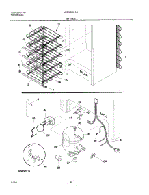 07 - System parts for Frigidaire Freezer UL5000CA1 from AppliancePartsPros.com