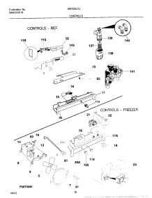 11 - Controls parts for Frigidaire Refrigerator MRS26LGJQ2 from AppliancePartsPros.com
