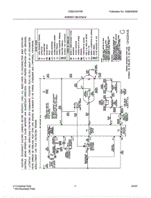 11 - Wiring Diagram parts for Crosley Dryer CDEC400FW0 from AppliancePartsPros.com