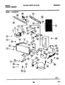 07 - System parts for Frigidaire Freezer UL2030ECW4 from AppliancePartsPros.com
