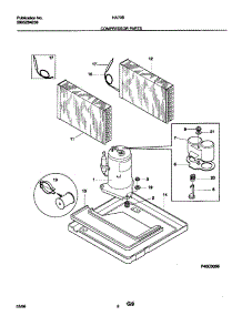09 - Compressor Parts parts for Frigidaire Air Conditioner HA70B from AppliancePartsPros.com
