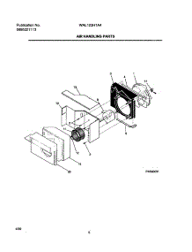 06 - Air Handling Parts parts for Frigidaire Air Conditioner WAL123H1A4 from AppliancePartsPros.com