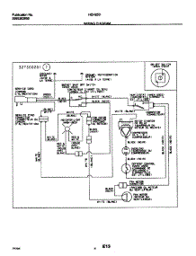 06 - Wiring Diagram parts for Frigidaire Dehumidifier HDH25D from AppliancePartsPros.com