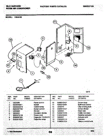 04 - Control Panel parts for Frigidaire 10HA102 from AppliancePartsPros.com