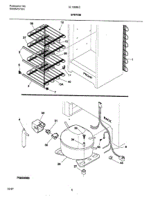 07 - System parts for Frigidaire Freezer UL1293ECW8 from AppliancePartsPros.com
