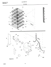 07 - System parts for Frigidaire Freezer UL2100ECW1 from AppliancePartsPros.com