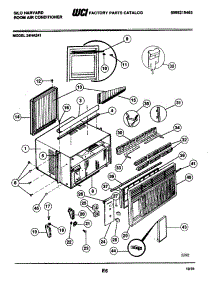 03 - Wrapper parts for Frigidaire 24HA241 from AppliancePartsPros.com