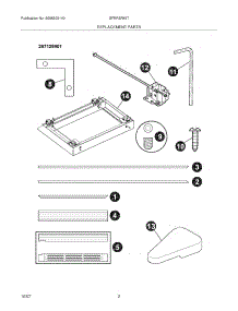 03 - Replacement Parts parts for Electrolux Refrigerator SFRRSRKIT from AppliancePartsPros.com