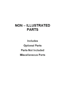 Optional Parts (Not Included) parts for Whirlpool Cooktop WCE55US4HB00 from AppliancePartsPros.com