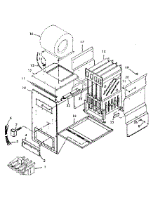 Furnace Body parts for Whirlpool Furnace FXC43-105DR-1 from AppliancePartsPros.com