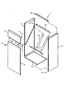 Return Air Cabinet parts for Whirlpool Furnace FXB43-80DR-1 from AppliancePartsPros.com