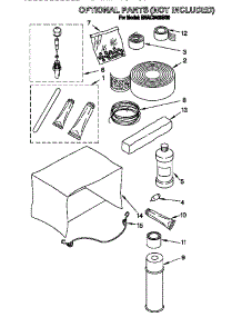 Optional Parts (Not Included) parts for Whirlpool Heat Pump System BHAC02400BS0 from AppliancePartsPros.com