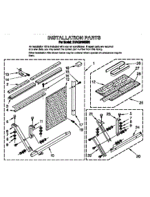 Installation parts for Whirlpool Heat Pump System BHAC02400BS0 from AppliancePartsPros.com