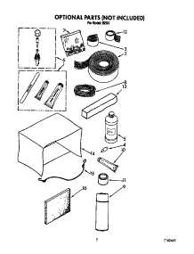 Optional parts for Whirlpool Heat Pump System BFBE93 from AppliancePartsPros.com