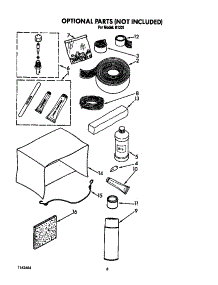 Optional parts for Whirlpool Heat Pump System BFR1231 from AppliancePartsPros.com