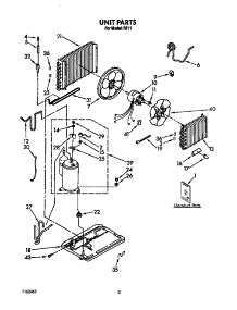 Unit parts for Whirlpool Heat Pump System BFR511 from AppliancePartsPros.com